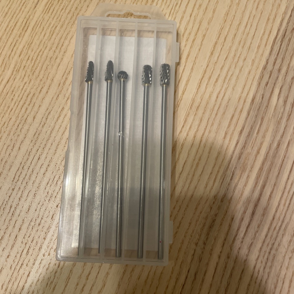 Sworker Tungsten Carbide Burns Shank Len‎ 100mm 5PCS